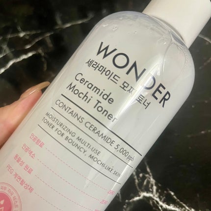 Wonder Ceramide Mochi Toner(トニーモリーワンダーCモチトナー)/TONYMOLY/化粧水を使ったクチコミ(2枚目)