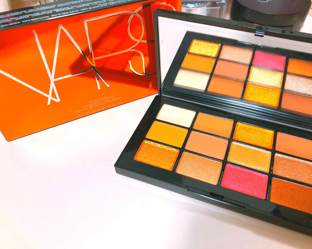 アフターグロー アイシャドーパレット/NARS/アイシャドウパレットを使ったクチコミ（2枚目）