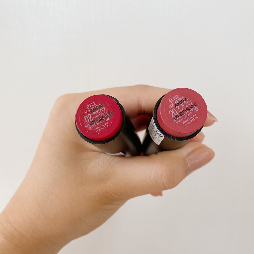 ルージュヒール ベルベット/CLIO/口紅を使ったクチコミ(9枚目)