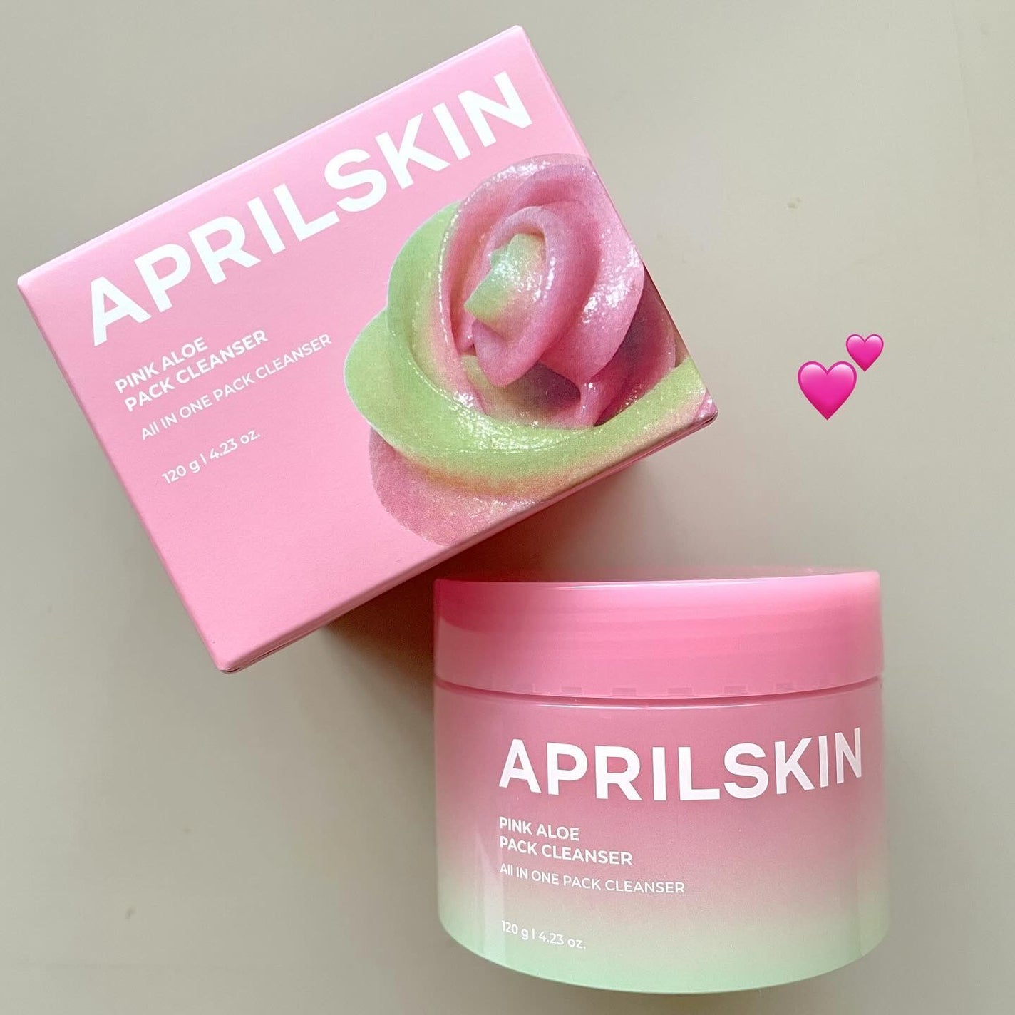 ピンクアロエメレンゲクレンザー/APRILSKIN/その他洗顔料を使ったクチコミ(5枚目)