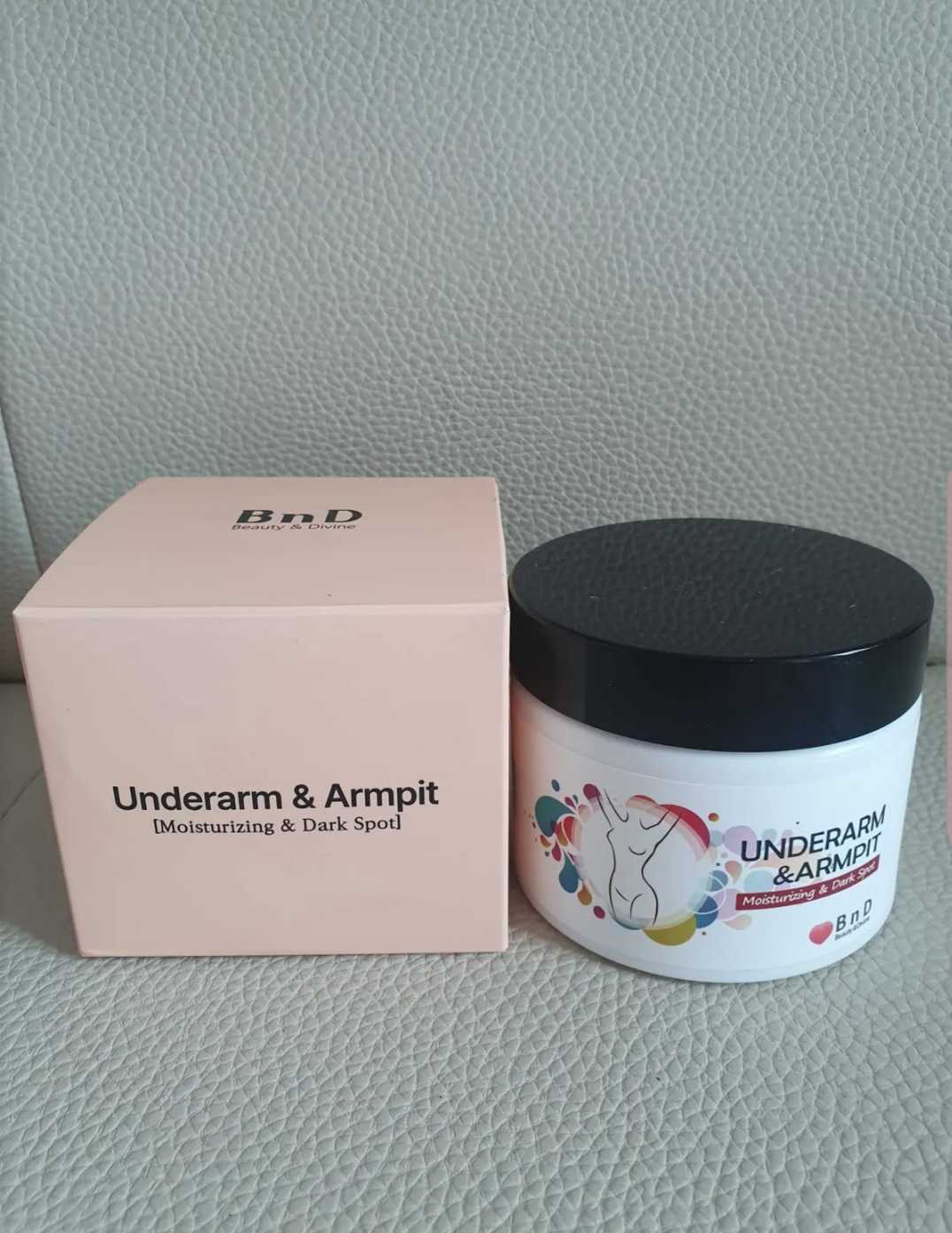 BnDアンダーアームクリーム(ボディクリーム)/BnD/デリケートゾーンケアを使ったクチコミ（1枚目）