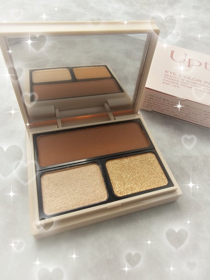 アイカラーパレット/Upt/アイシャドウパレットを使ったクチコミ(3枚目)