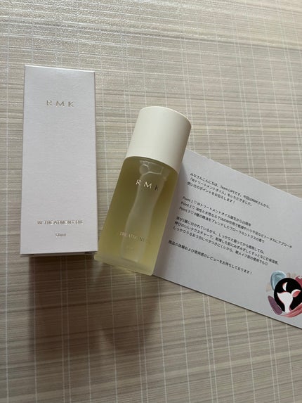 RMK WããªãŒãã¡ã³ããªã€ã«/RMK/ããŒã¹ã¿ãŒã»å°å
¥æ¶²ã䜿ã£ãã¯ãã³ãïŒ1æç®ïŒ