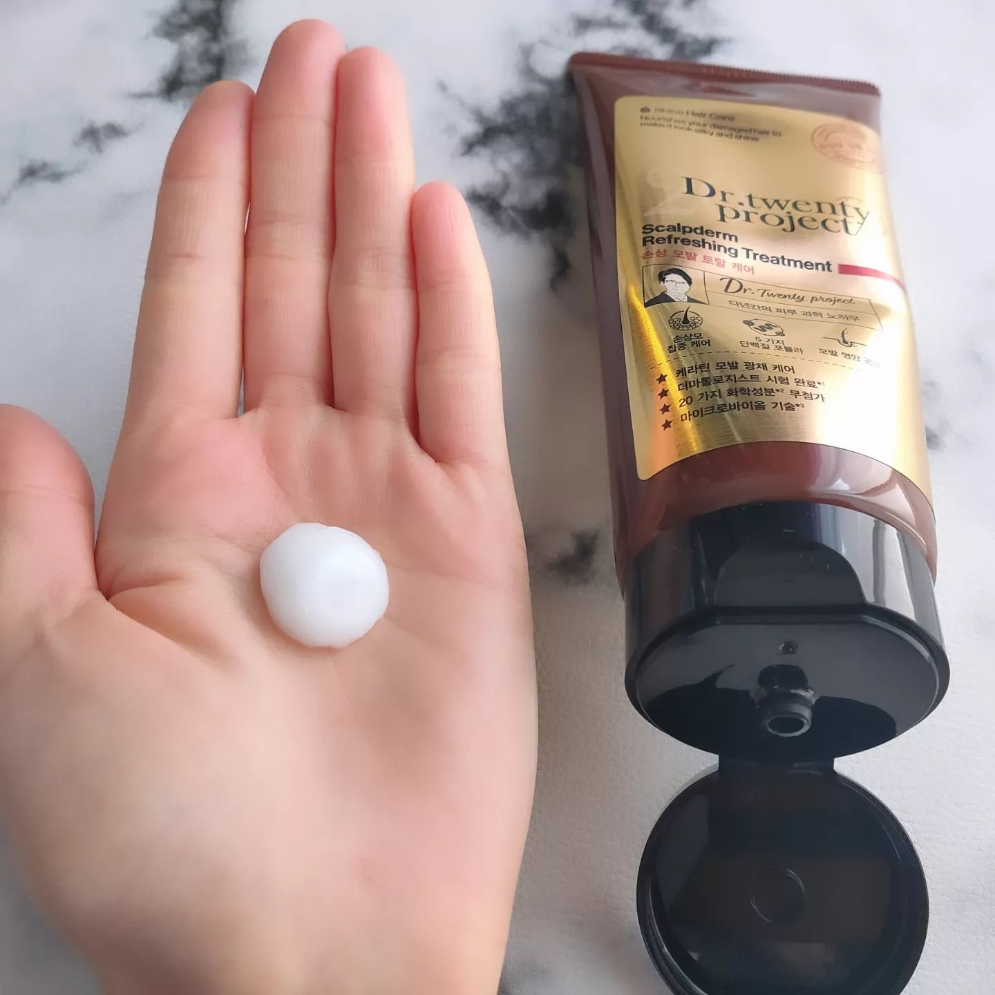 スカルプダム リフレッシュ シャンプー&トリートメント/Dr.Twenty Project/市販シャンプーを使ったクチコミ（3枚目）