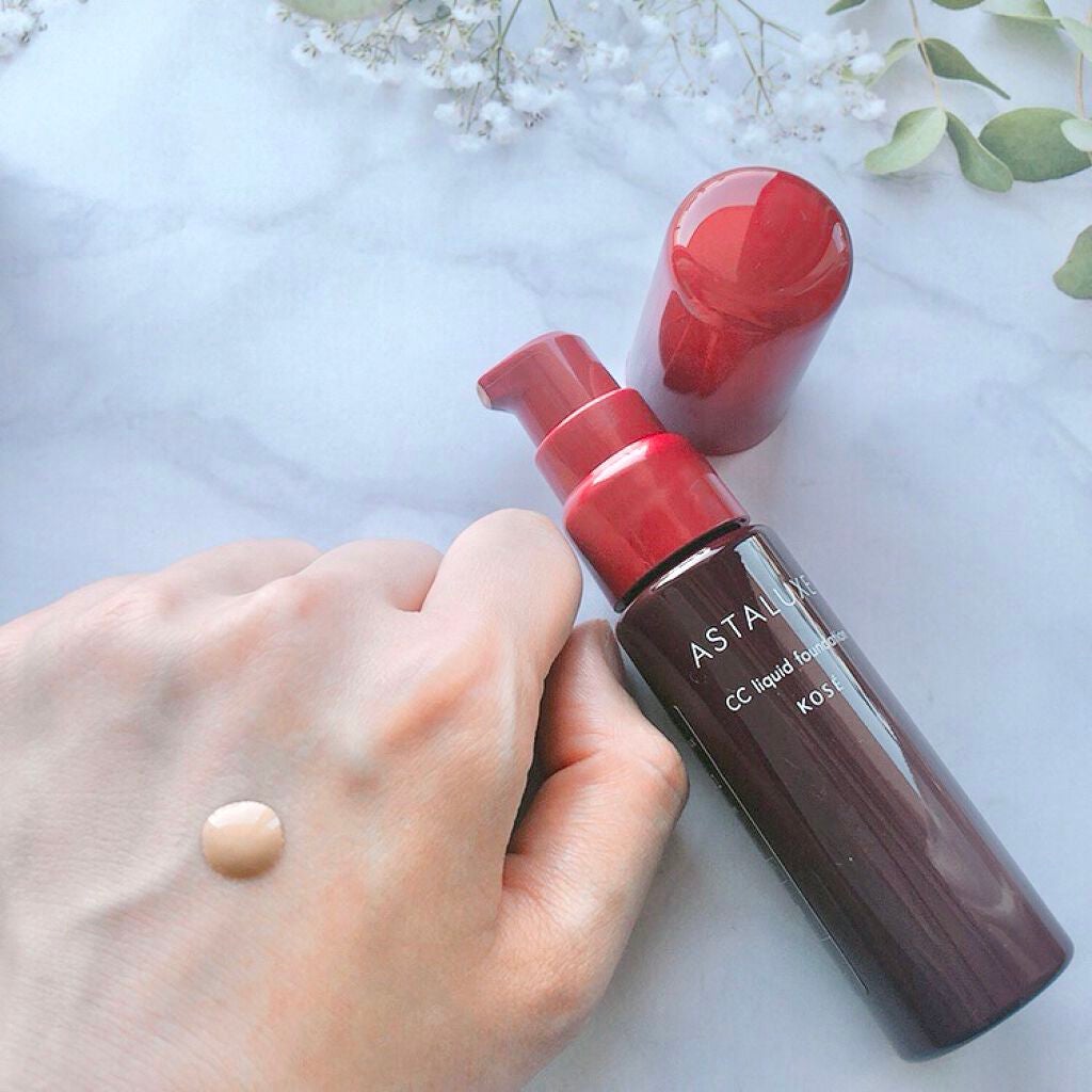 アスタリュクス CCリキッドファンデーションAX /コーセー/CCクリームを使ったクチコミ(3枚目)