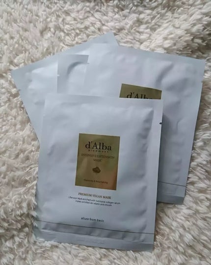 インテンシブリフテンションマスク/ダルバ/シートマスク・パックを使ったクチコミ(1枚目)