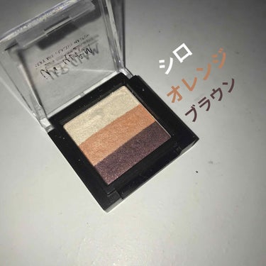 UR GLAM　GRADATION EYESHADOW オレンジ/U R GLAM/アイシャドウパレットを使ったクチコミ（2枚目）