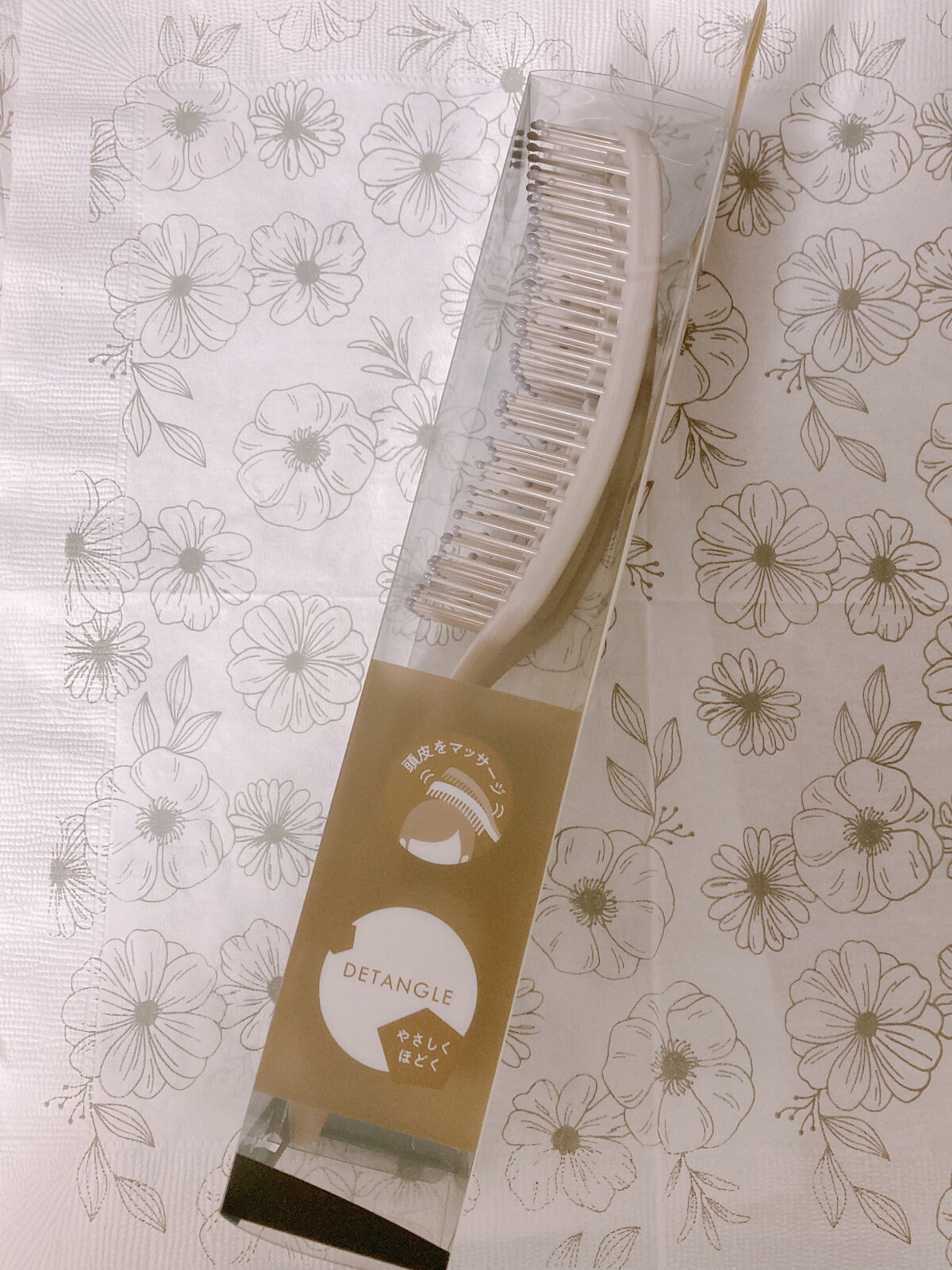 スプリングフィットブラシ/SHOBIDO/ヘアブラシを使ったクチコミ（3枚目）