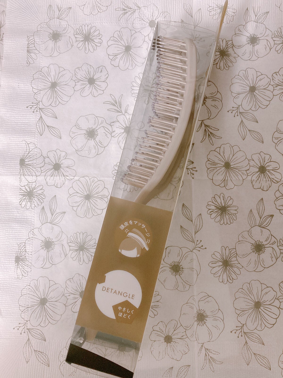 スプリングフィットブラシ/SHOBIDO/ヘアブラシを使ったクチコミ(3枚目)