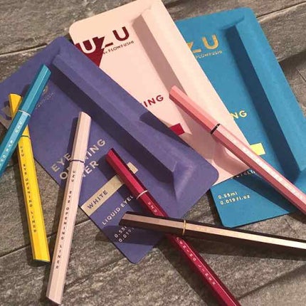 EYE OPENING LINER/UZU BY FLOWFUSHI/リキッドアイライナーを使ったクチコミ(1枚目)