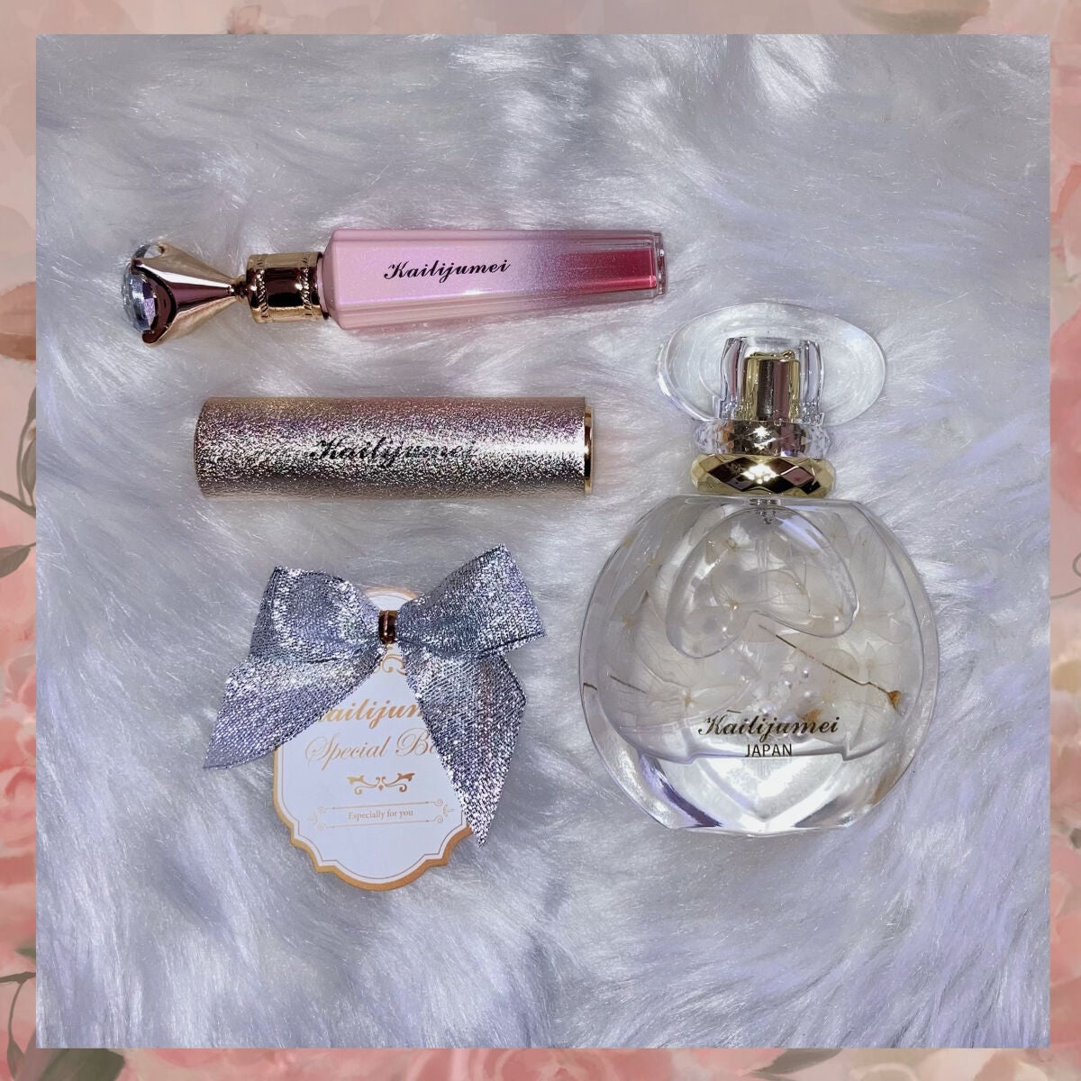 Kailijumei フラワーリップ 日本限定モデル/Kailijumei/口紅を使ったクチコミ(4枚目)