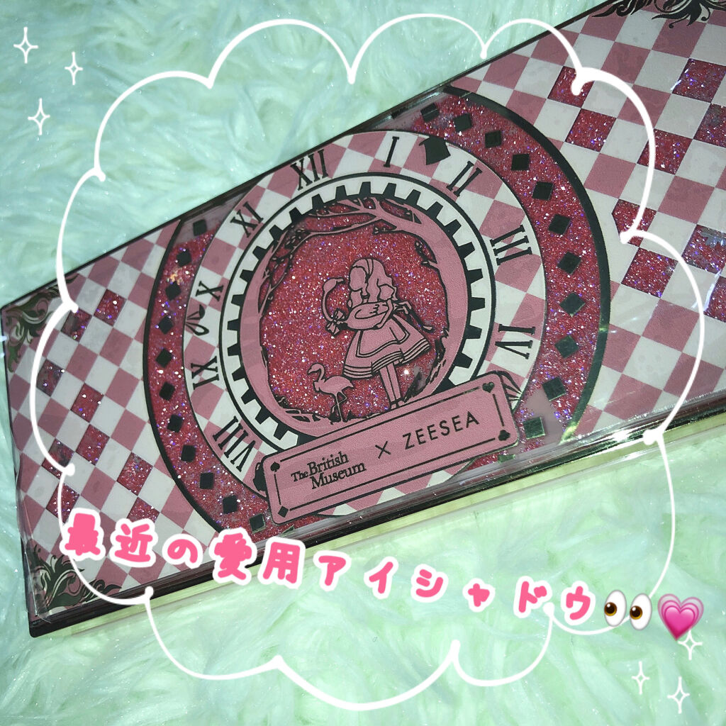 アリスドリームランドシリーズ 12色アイシャドウパレット（ZEESEA×大英博物館）/ZEESEA/アイシャドウパレットを使ったクチコミ（1枚目）