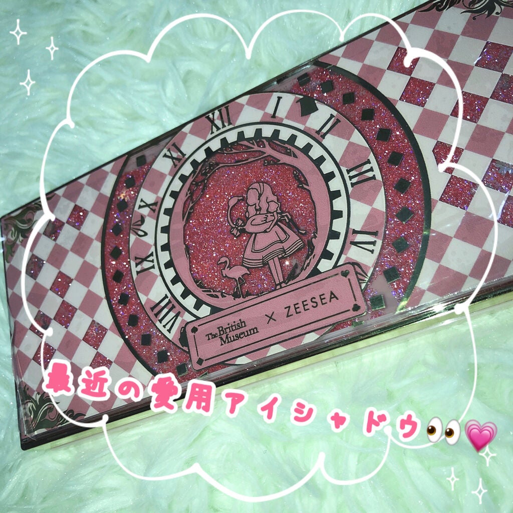 アリスドリームランドシリーズ 12色アイシャドウパレット(ZEESEA×大英博物館)/ZEESEA/アイシャドウパレットを使ったクチコミ(1枚目)