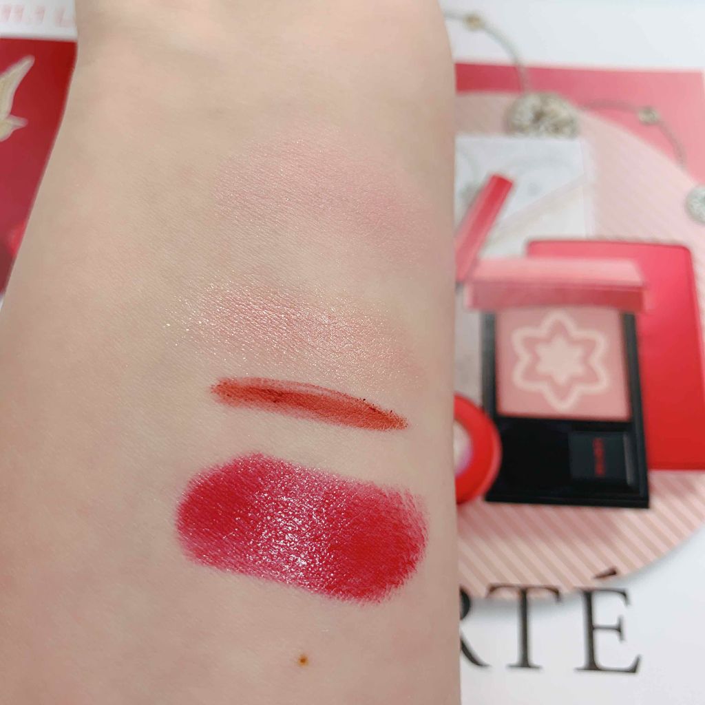 メイクアップ コフレ Ⅱ(クリスマスコフレ 2019)/DECORTÉ/メイクアップキットを使ったクチコミ(2枚目)