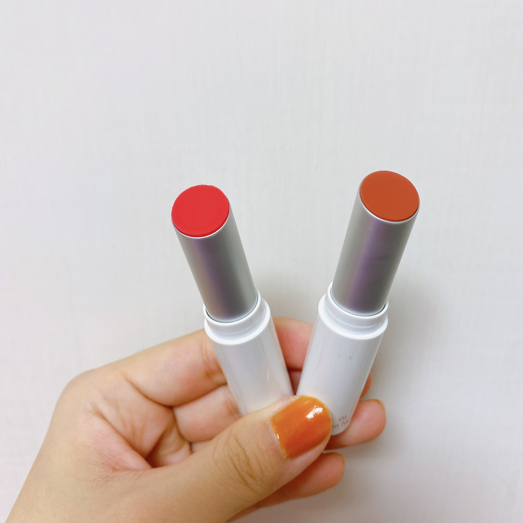 グラスティングメルティングバーム/rom&nd/リップバームを使ったクチコミ（2枚目）