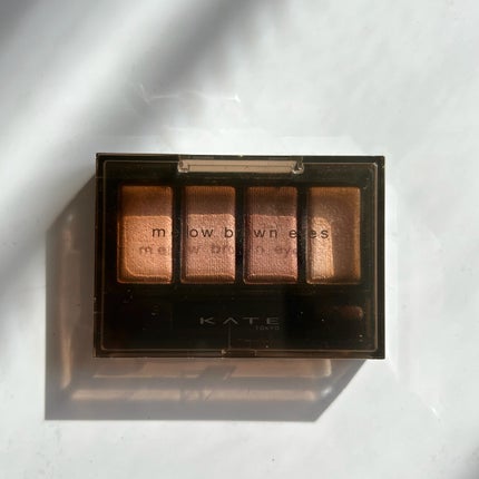 ケイト メロウブラウンアイズ/KATE/アイシャドウパレットを使ったクチコミ(1枚目)