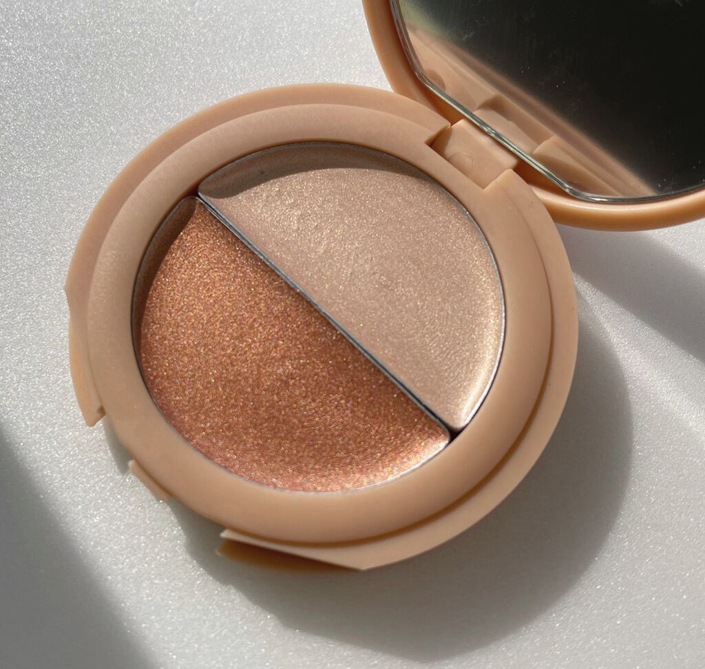 gemini glow highlight/la peau de gem./クリームハイライトを使ったクチコミ(2枚目)