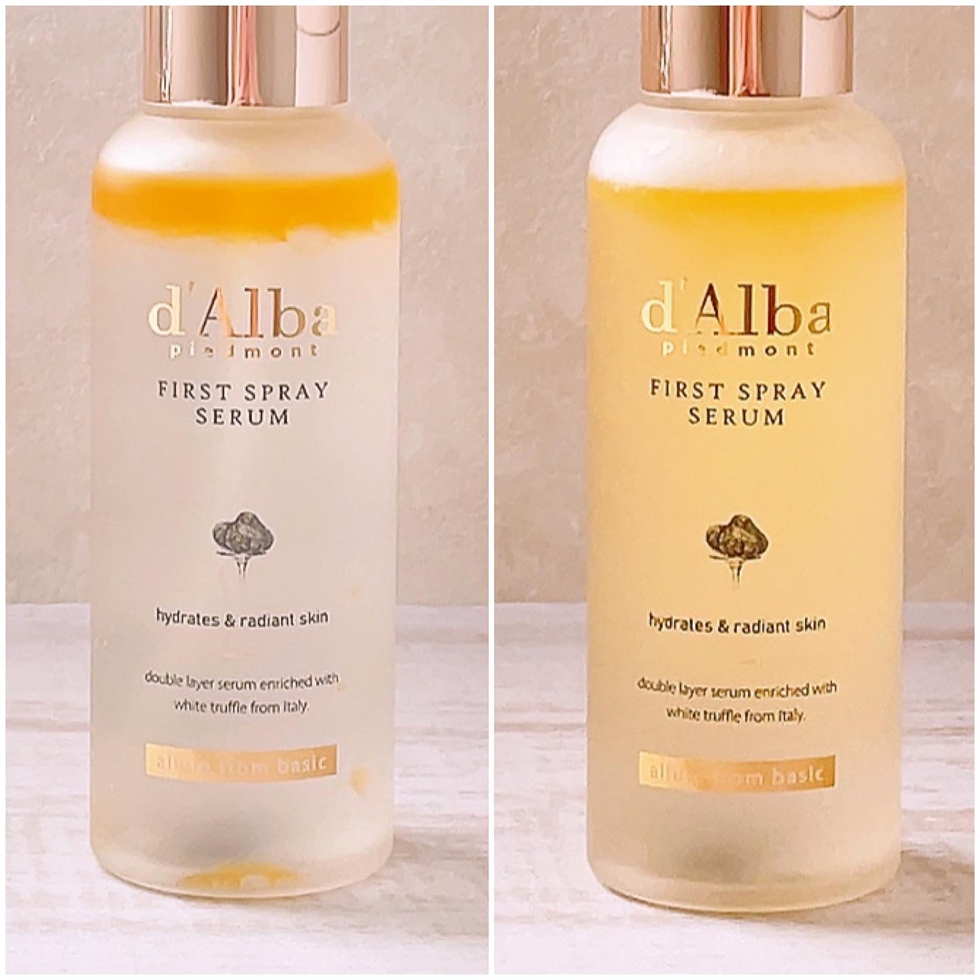 ダルバ ホワイトトリュフファーストスプレーセラム/ダルバ/ミスト状化粧水を使ったクチコミ(3枚目)