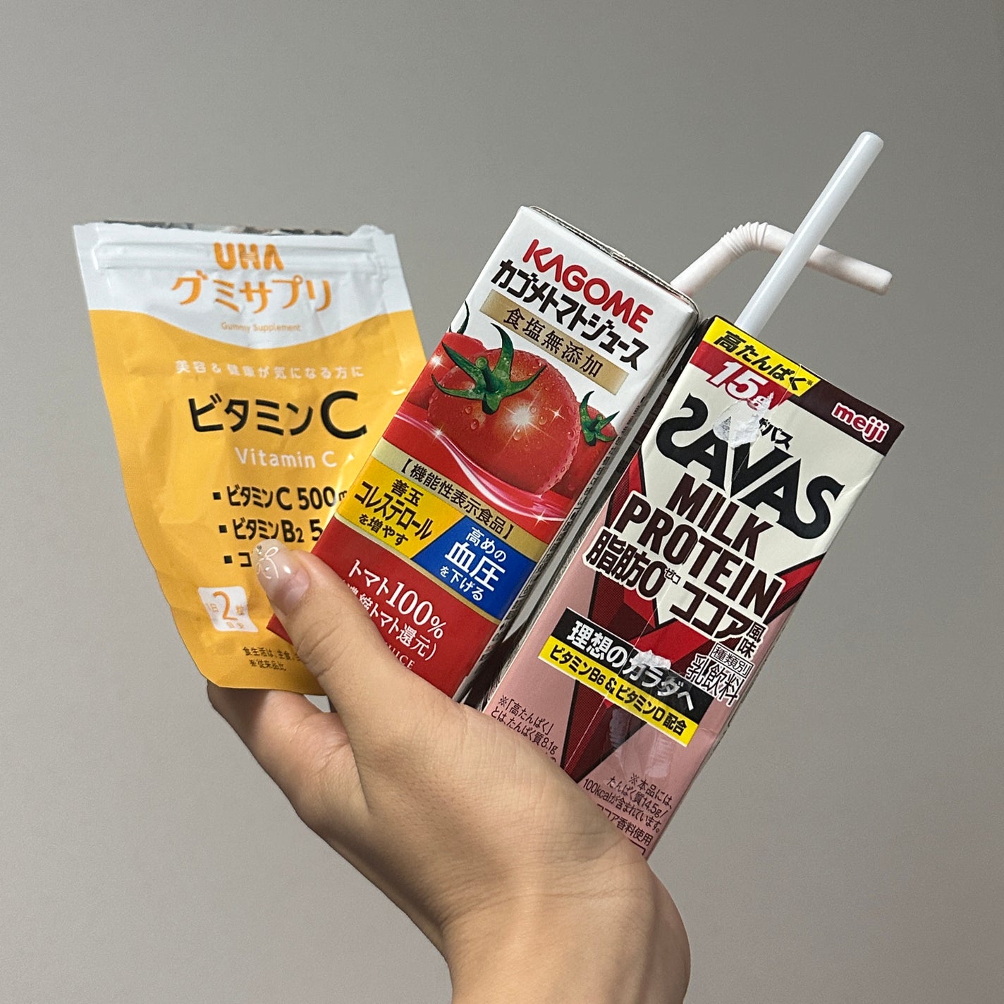 カゴメトマトジュース 食塩無添加/カゴメ/野菜ジュースを使ったクチコミ(2枚目)