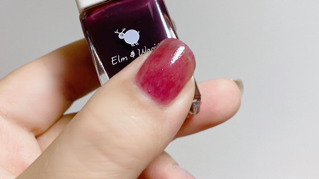 フラッフィーネイル/elm&wapiti/マニキュアを使ったクチコミ（2枚目）