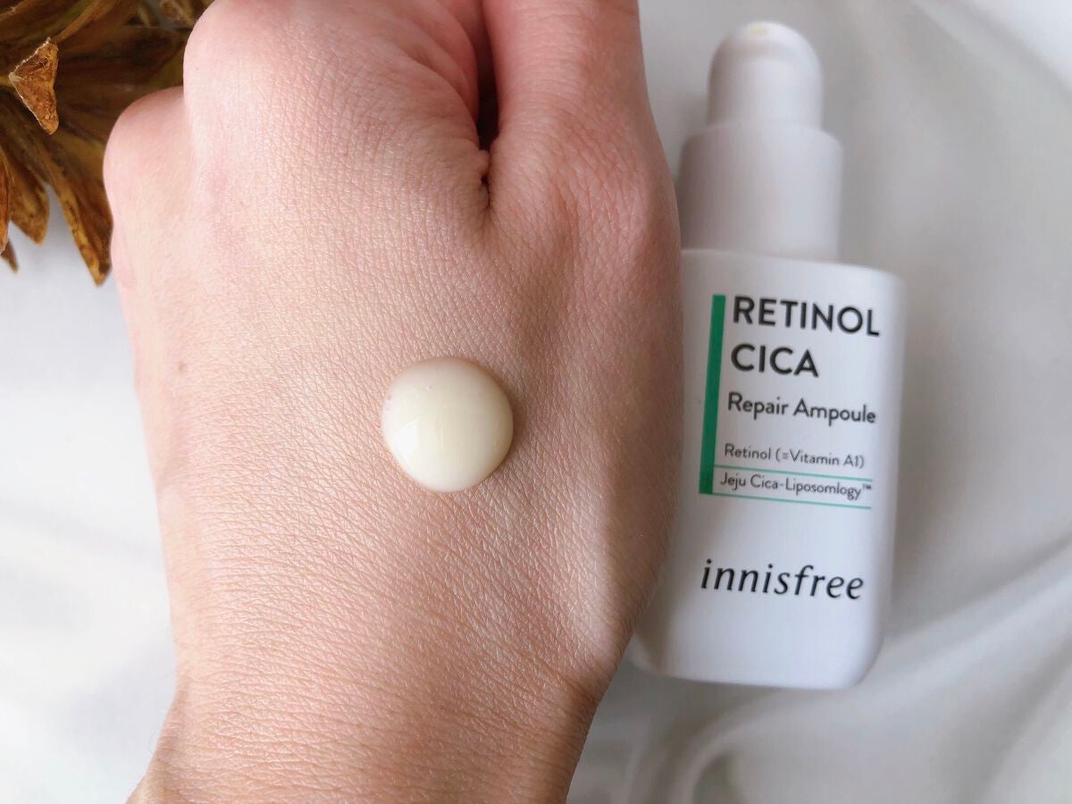 レチノール シカ リペア セラム/innisfree/美容液を使ったクチコミ(4枚目)