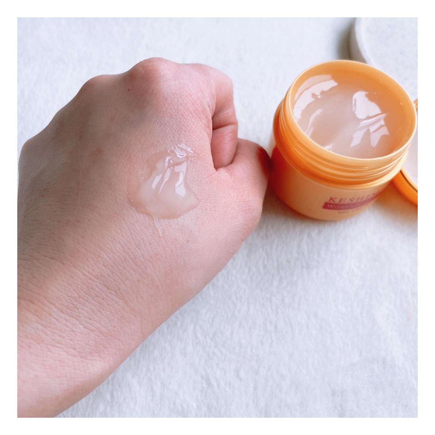 リンクルケアプラスジェルクリーム/ケシミン/フェイスクリームを使ったクチコミ(3枚目)