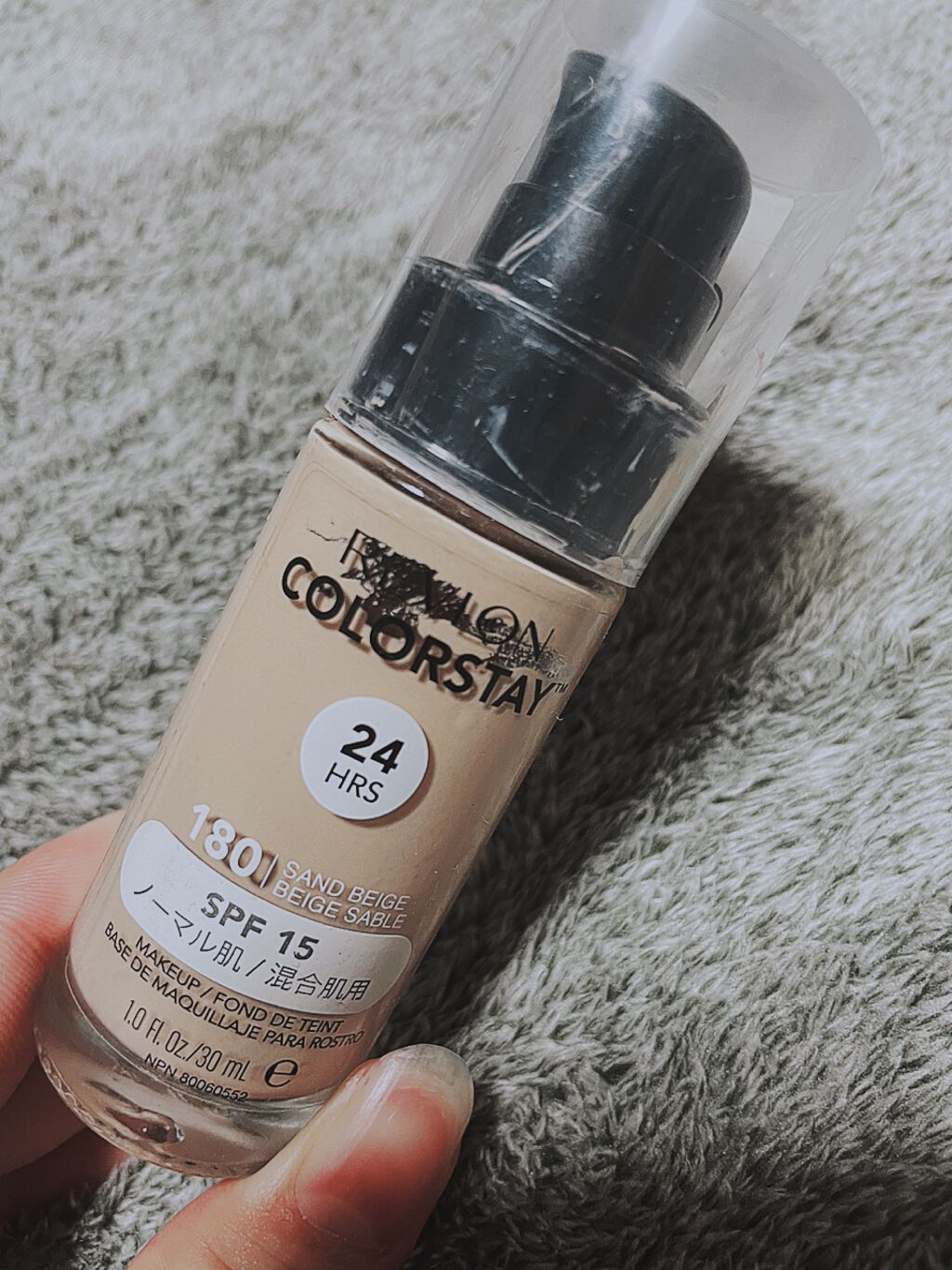 カラーステイ メイクアップ N/REVLON/リキッドファンデーションを使ったクチコミ(1枚目)