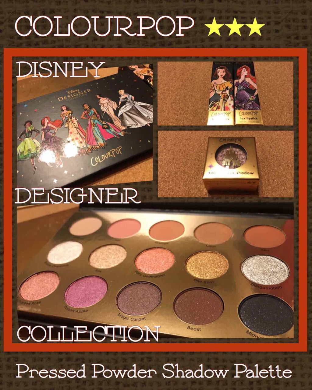 It’s a Princess Thing Shadow Palette/ColourPop/アイシャドウパレットを使ったクチコミ(1枚目)