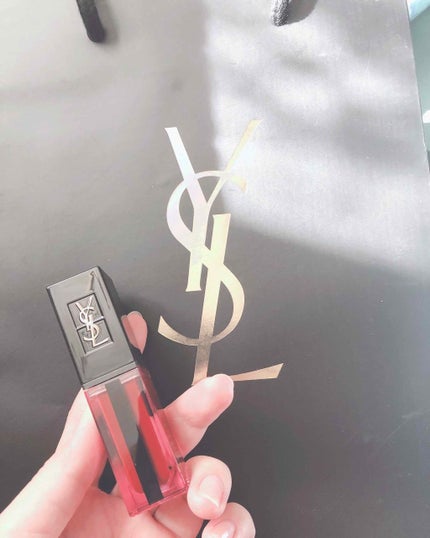 ルージュ ピュールクチュール ヴェルニ ウォーターステイン/YVES SAINT LAURENT BEAUTE/口紅を使ったクチコミ(1枚目)