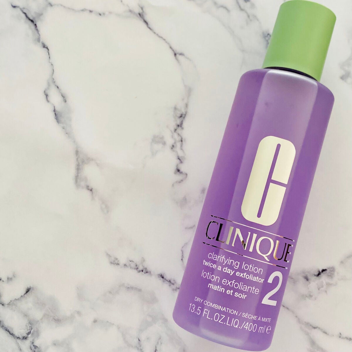 クラリファイング ローション 2/CLINIQUE/拭き取り化粧水を使ったクチコミ(3枚目)