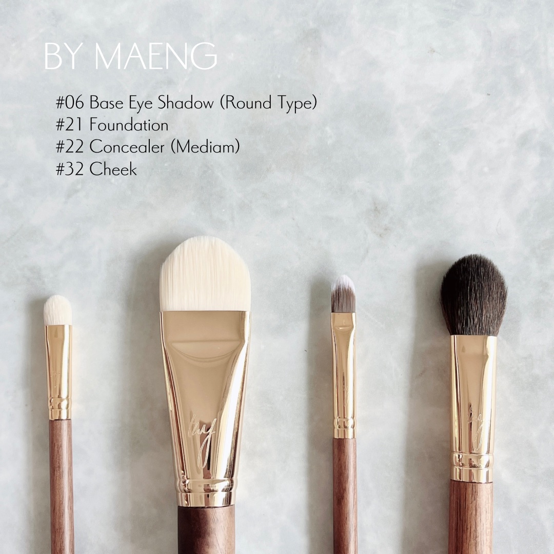 BY MAENG #06.ベースアイシャドウブラシ(ラウンド)/SOOA DOR/メイクブラシを使ったクチコミ（1枚目）