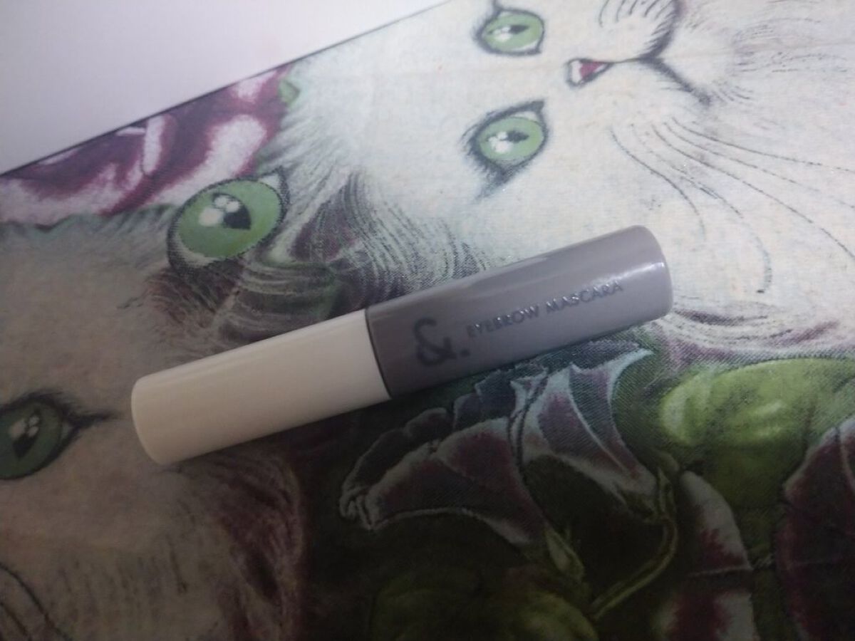 &.眉カラーマスカラ レッドブラウン/DAISO/眉マスカラを使ったクチコミ（2枚目）