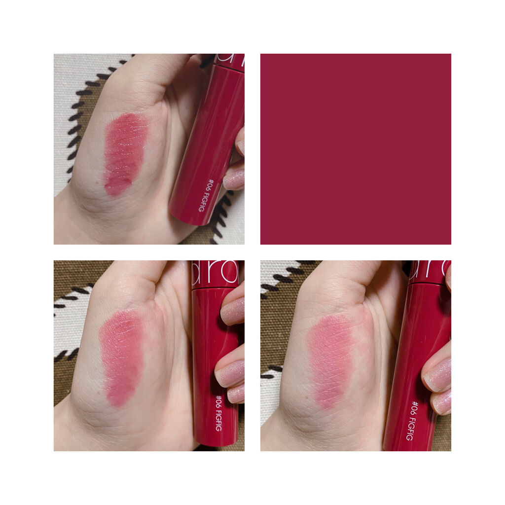 ジューシーラスティングティント/rom&nd/リップティントを使ったクチコミ（3枚目）