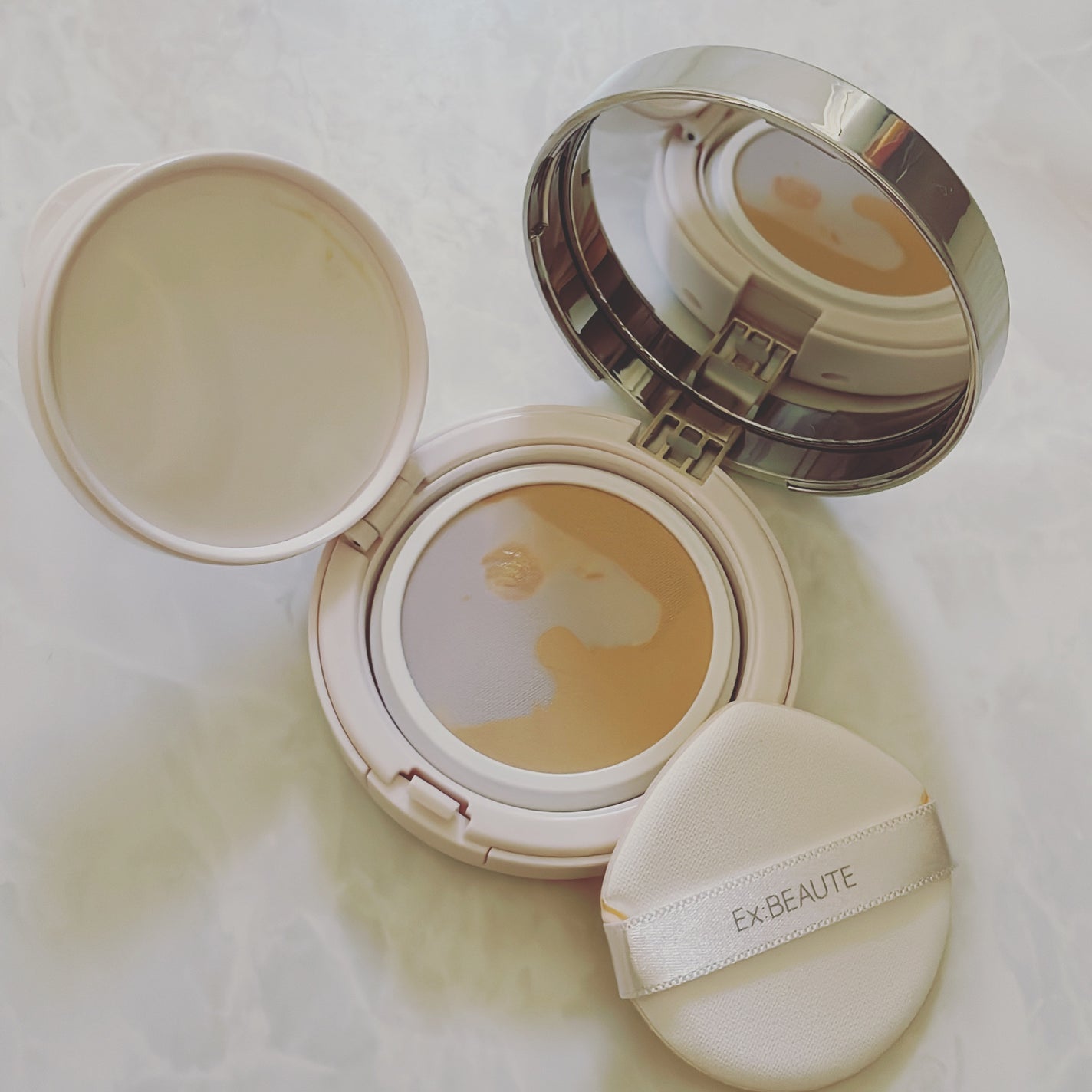 薬用リンクルホワイト ファンデーション/エクスボーテ/クッションファンデーションを使ったクチコミ(4枚目)