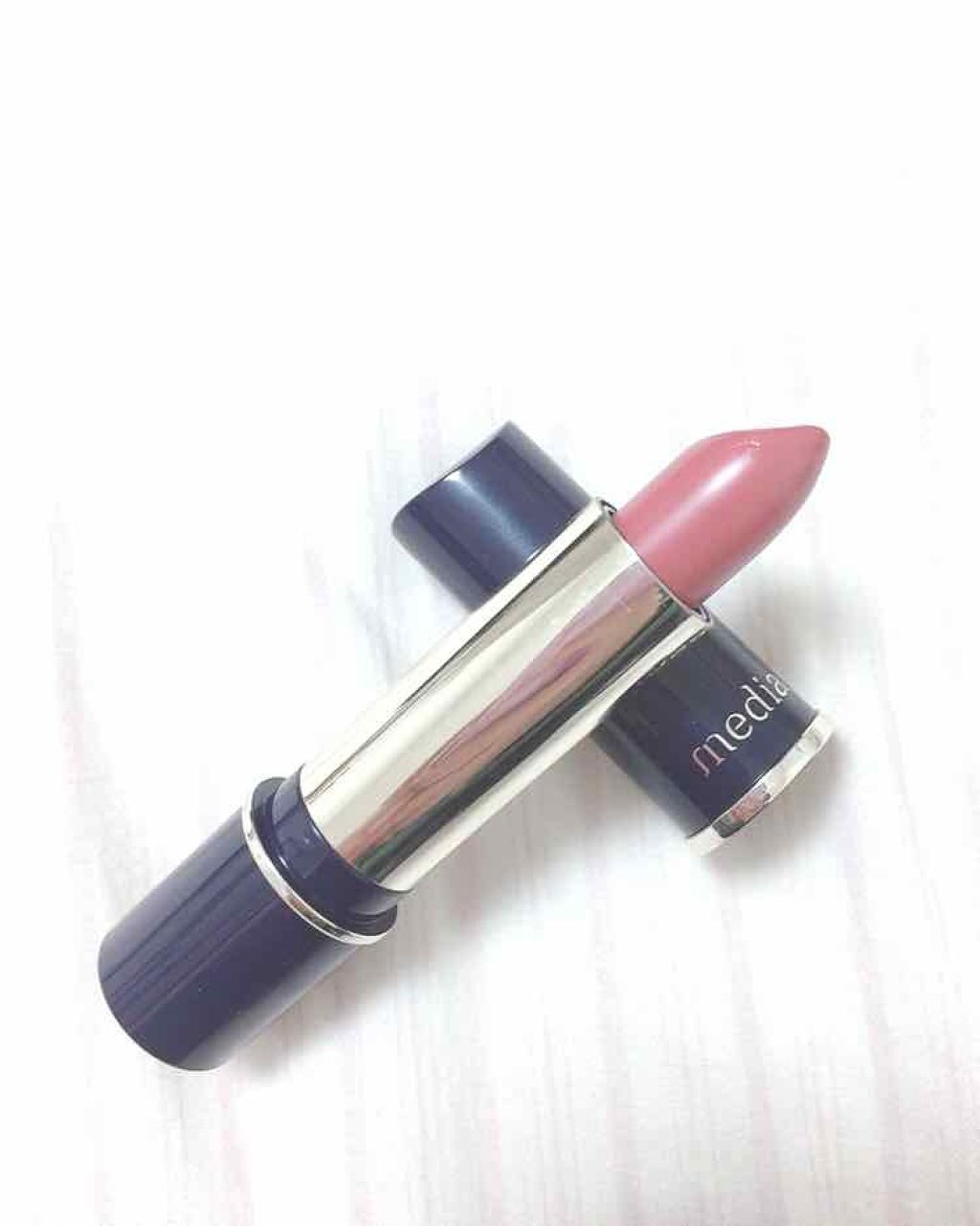 クリーミィラスティングリップA/media/口紅を使ったクチコミ（1枚目）