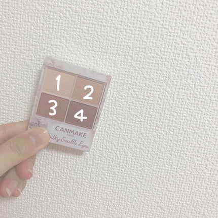 シルキースフレアイズ/キャンメイク/アイシャドウパレットを使ったクチコミ(2枚目)