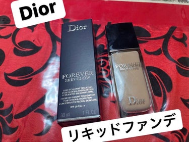 ディオールスキン フォーエヴァー フルイド グロウ 2Nニュートラル/Dior/リキッドファンデーションを使ったクチコミ（1枚目）