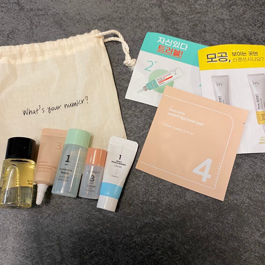 3番 すべすべキメケアセラム/numbuzin/美容液を使ったクチコミ(5枚目)