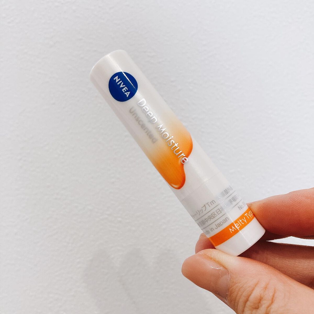 ニベア ディープモイスチャーリップ メルティタイプ/ニベア/リップクリームを使ったクチコミ（3枚目）