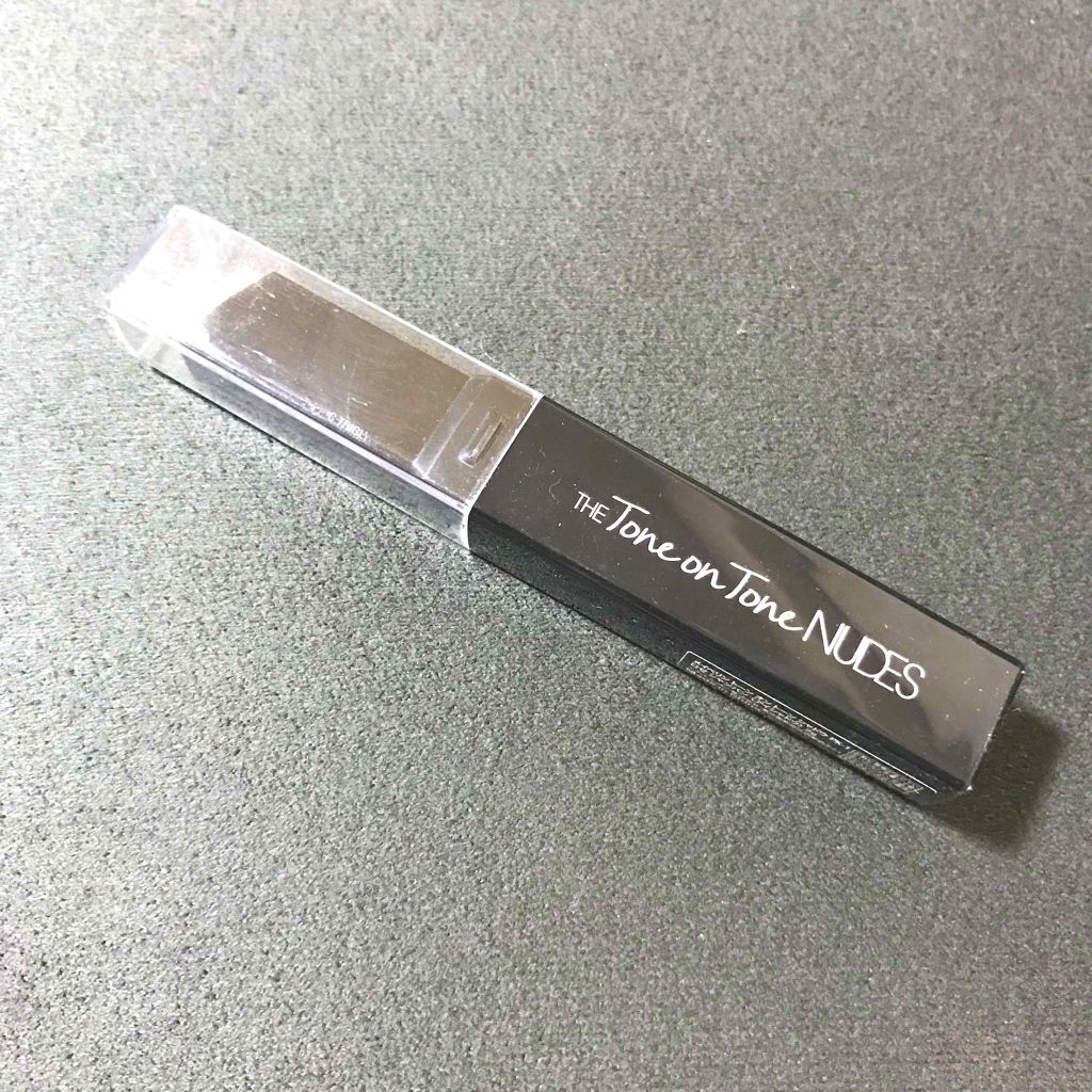 トーンオントーンアイシャドウ PK-1 ロゼ シャンパン/MAYBELLINE NEW YORK/スティックアイシャドウを使ったクチコミ（1枚目）