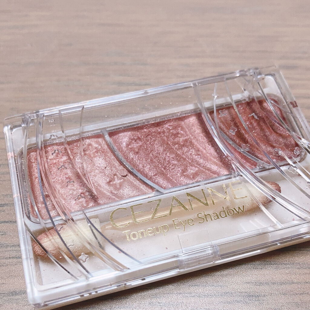 トーンアップアイシャドウ/CEZANNE/アイシャドウパレットを使ったクチコミ（3枚目）