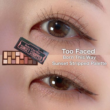 ボーンディスウェイ サンセット ストリップ アイシャドウ パレット/Too Faced/パウダーアイシャドウを使ったクチコミ（1枚目）