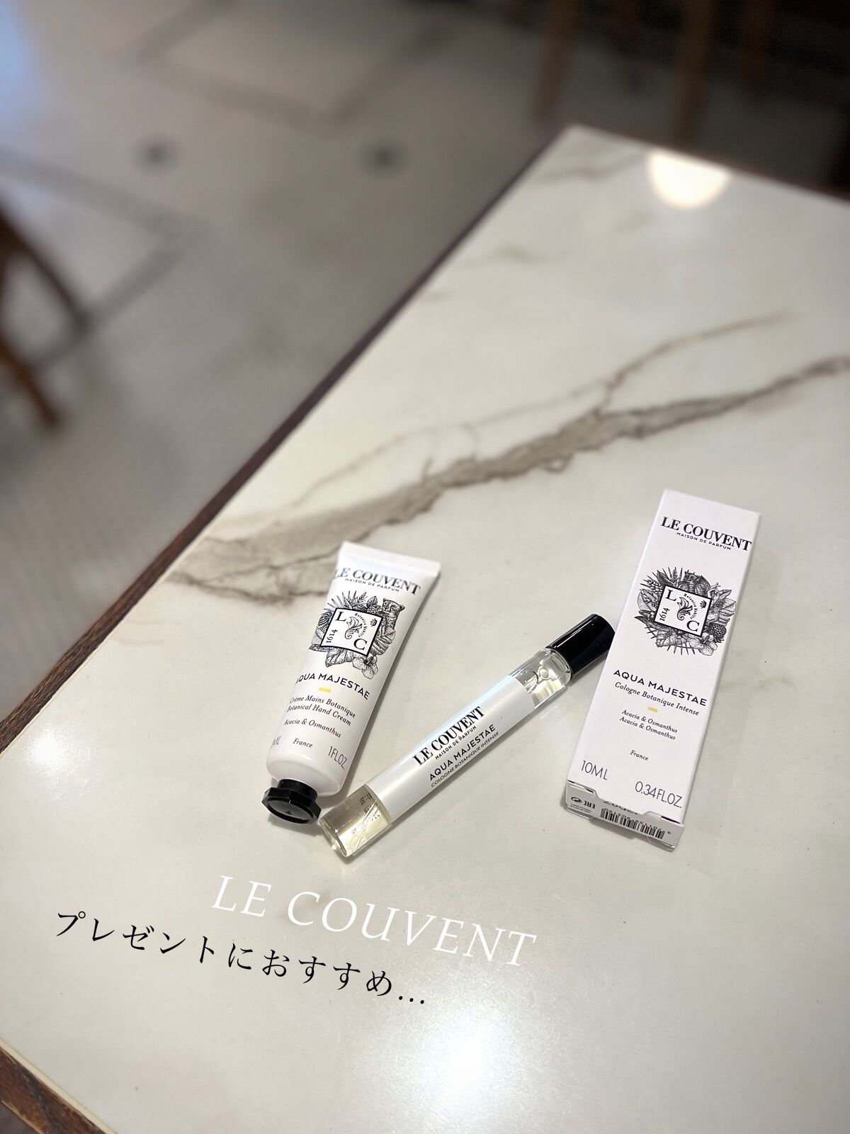 ボタニカルコロン アクアマジェスタエ/ル クヴォン メゾン ド パルファム/香水(レディース)を使ったクチコミ(1枚目)