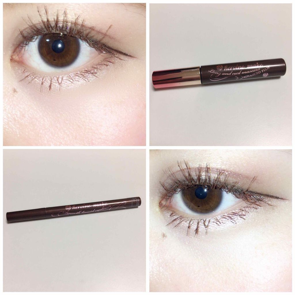 スムースリキッドアイライナー スーパーキープ/ヒロインメイク/リキッドアイライナーを使ったクチコミ(2枚目)