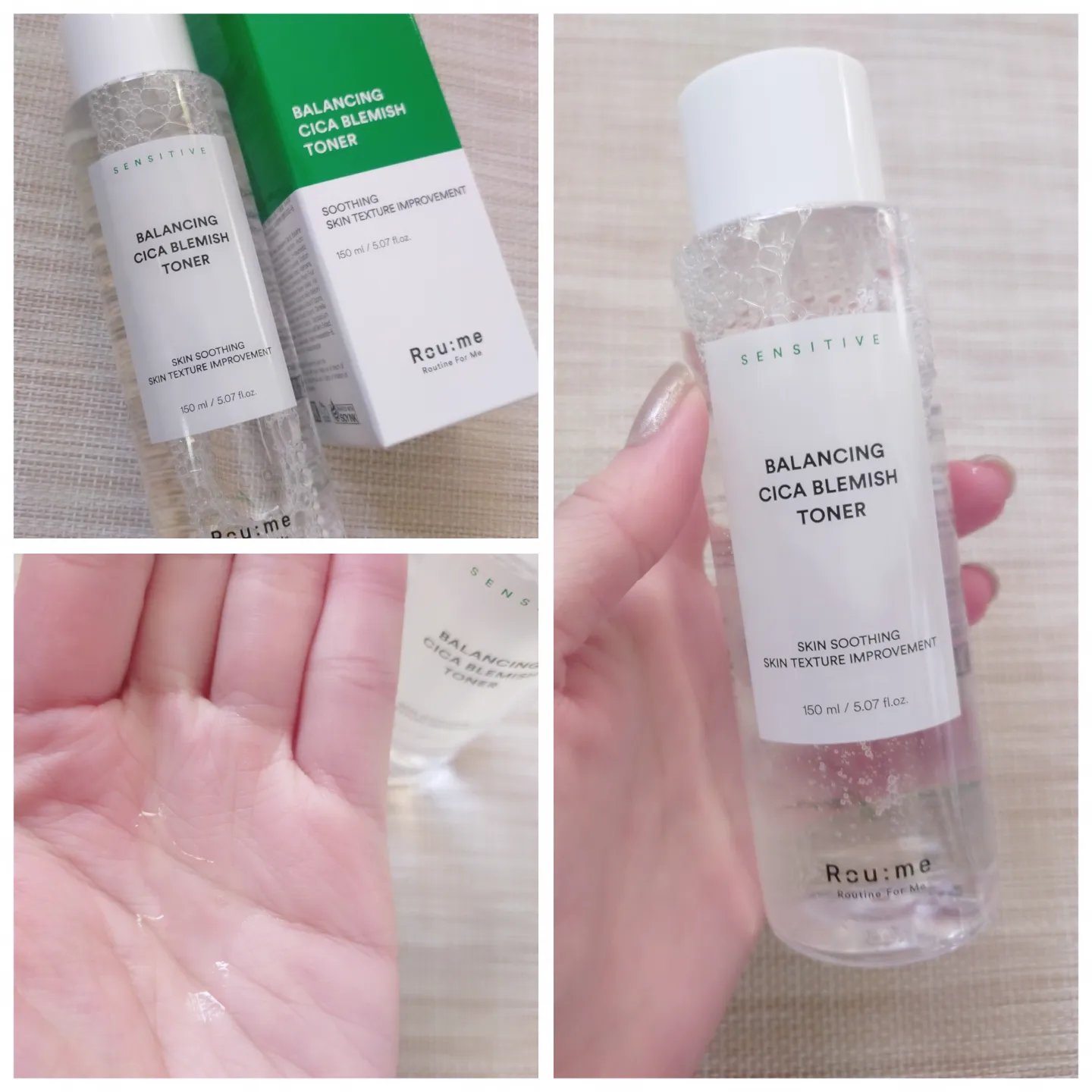 バランシングシカブレミッシュバブルクレンザー/Roume/泡洗顔を使ったクチコミ（3枚目）