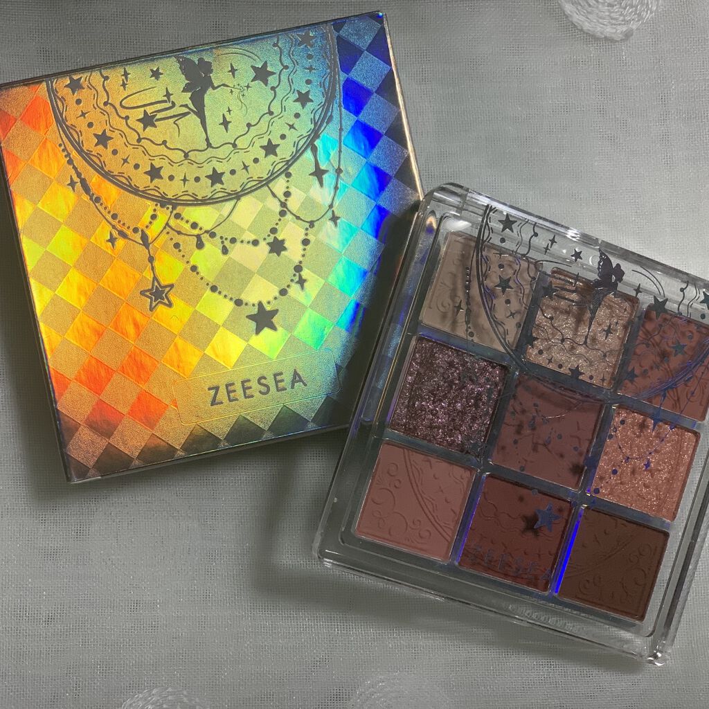 クォーツ 9色アイシャドウパレット(ドリームランドアイシャドウ)/ZEESEA/アイシャドウパレットを使ったクチコミ（1枚目）