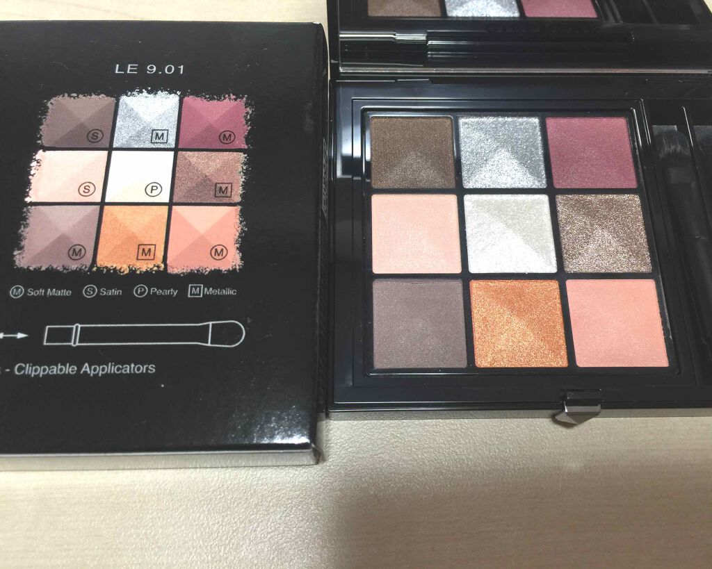 ル・ヌフ・ジバンシイ/GIVENCHY/アイシャドウパレットを使ったクチコミ(2枚目)