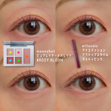 LA FILLE (ラ・フィーユ)/LA FILLE/カラーコンタクトレンズを使ったクチコミ(2枚目)