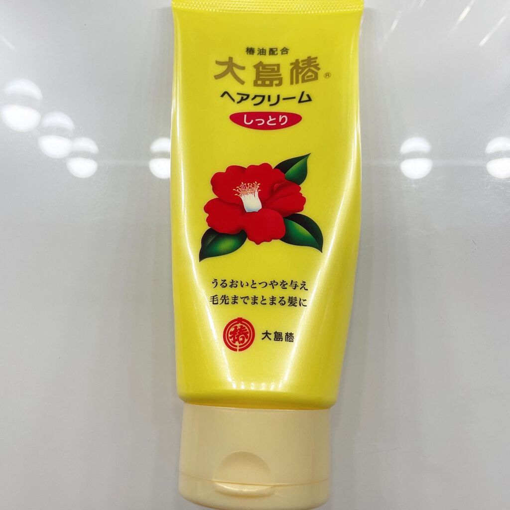 ヘアクリーム しっとり/大島椿/ヘアワックス・クリームを使ったクチコミ(4枚目)