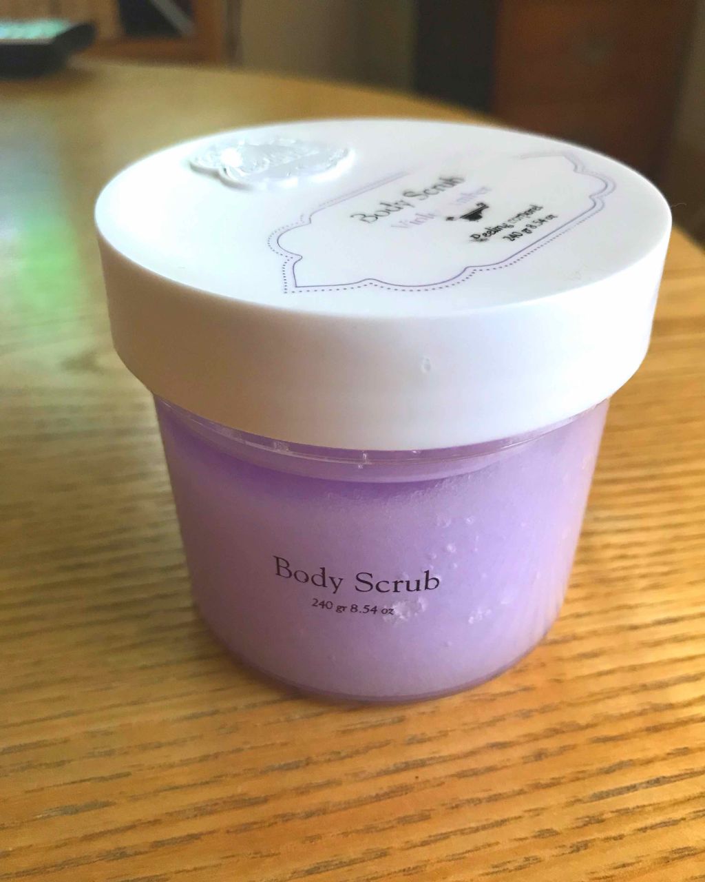 ボディスクラブ バイオレットアンバー/Laline/ボディスクラブを使ったクチコミ(1枚目)